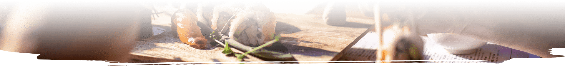 Bandeau pied de page Katana Sushi'n'Wok